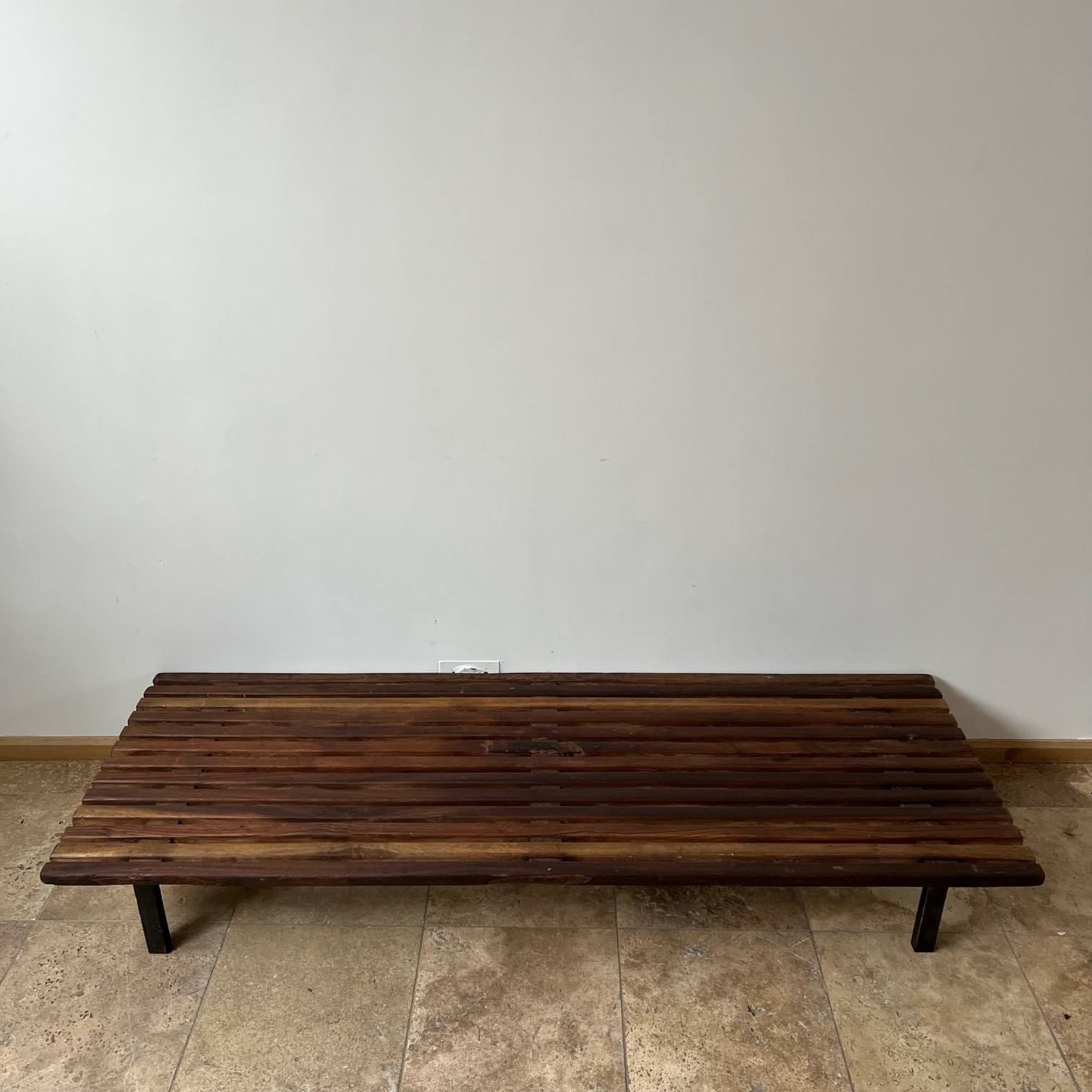 Sold at Auction: Charlotte Perriand, Charlotte Perriand, Steph Simon, Bench  of Cité Cansado
