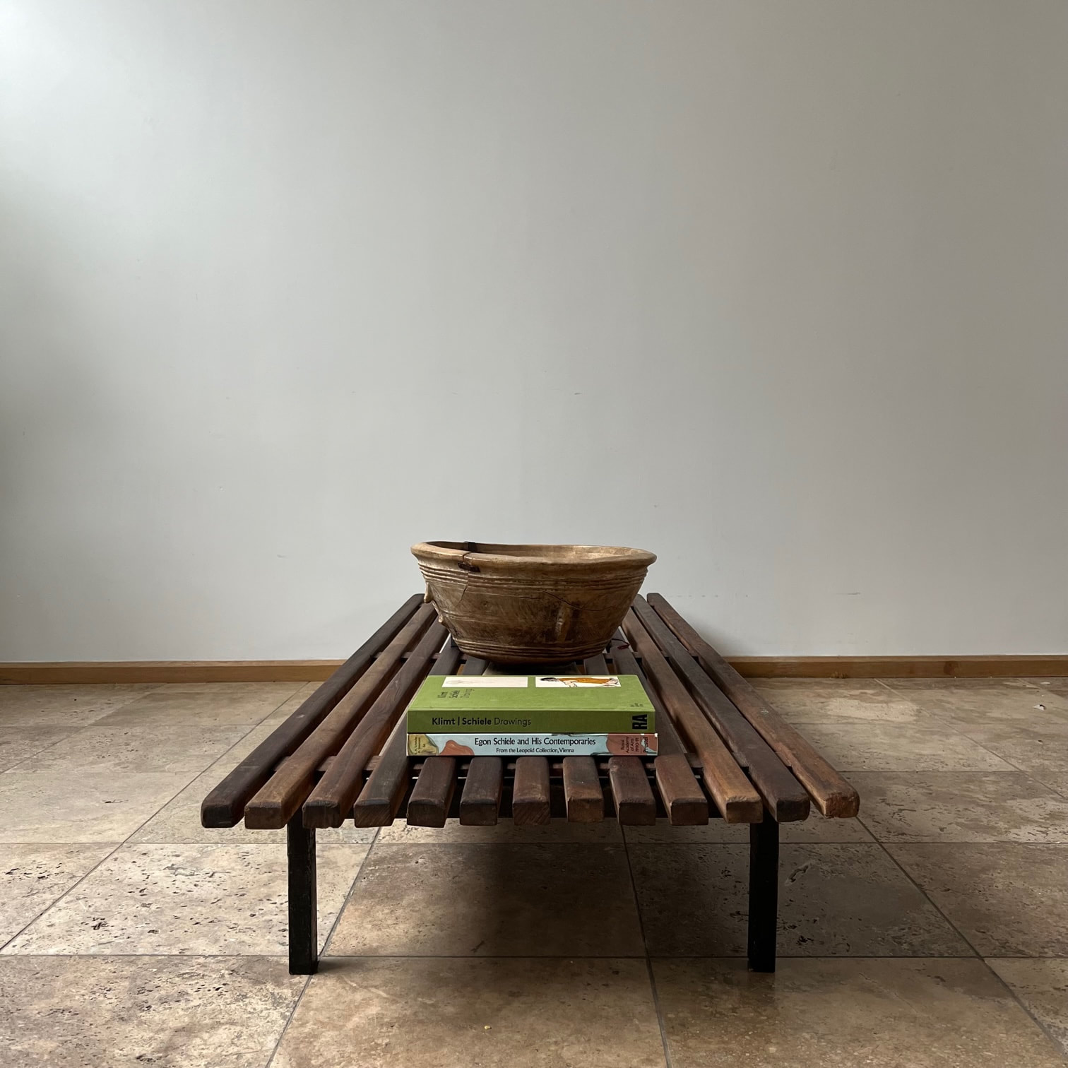 Sold at Auction: Charlotte Perriand, Charlotte Perriand, Steph Simon, Bench  of Cité Cansado